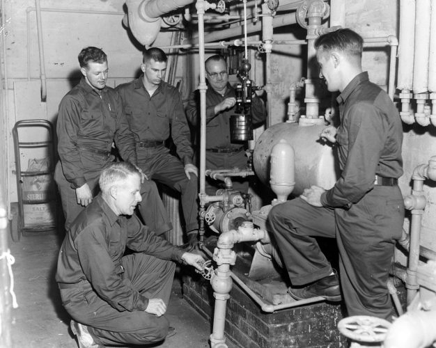 Old Photo Album Maintenance employees of Lock haven Hospital in new uniforms News, Sports